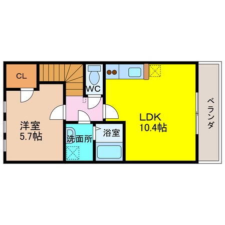 ラディエノールの物件間取画像